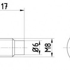 Surub, disc frana DACIA SANDERO (2008 - 2016) HELLA 8DZ 355 209-041