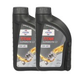 Ulei Motor Fuchs TITAN Supersyn C3 5W-40 Pachet 2L (2x1L) DPF VW 505.01 Pumpe-Duse ACEA C3 API SP