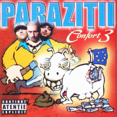 CD Hip Hop: Parazitii - Confort 3 ( 2017, reissue, stare foarte buna )