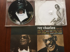 ray charles genius loves company cd disc muzica blues soul jazz various rusesc foto