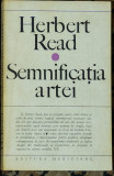 Herbert Read - Semnificatia artei