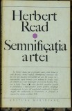 Herbert Read - Semnificatia artei