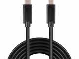 Cablu USB 3.2 Gen 2x2-C la USB-C 3A 20Gbit/s T-T 2m, ku31cg2bk, Oem