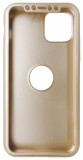 Husa Full Cover 360&deg; (fata + spate + folie sticla) aurie pentru Apple iPhone 11 Pro
