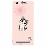 Husa silicon pentru Xiaomi Redmi 4A, Cute Cat 101