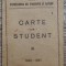Carte de student Facultatea de Filosofie, Universitatea Bucuresti, 1940-41