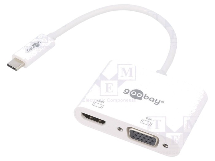 Cablu adaptor USB C HDMI D-Sub 15pin