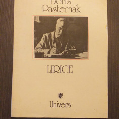 LIRICE - BORIS PASTERNAK