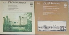 Disc vinil, LP. Die Solokonzerte VOL.1-2, Rekonstruierte Konzerte Fur Orgel Und Orchester D-moll. Fur Violi-246042