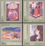 MOLDOVA 2002, Arta, Pictura, MNH, serie neuzata