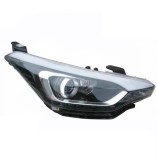 Far Hyundai I20, 10.2014-2020, montare fata, dreapta, cu lumini de zi tip LED; H7+HB3+LED+PY21W; electric; cu motor; cu becuri; halogen; cu lumina vi