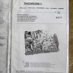 Manual Service , scheme electronice Thompson și General Electric , TV , audio