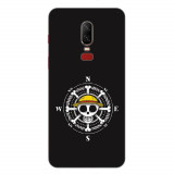 Husa compatibila cu OnePlus 6 Silicon Gel Tpu Model One Piece Logo