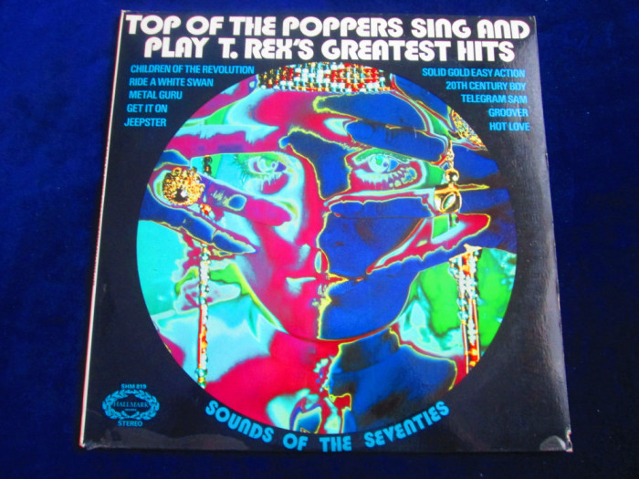 The Pop Of The Poppers - Sing And Play T.Rex greatest Hits_ LP_Hallmark(1973,UK)