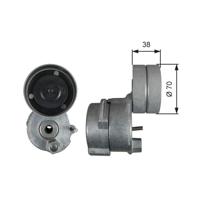 GATES T38680 FleetRunner&trade; Intinzator curea distributie