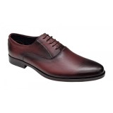 Cumpara ieftin Pantofi barbati eleganti din piele naturala - Visiniu GKR84VIS