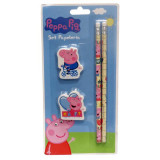 Peppa Pig - Set papetărie 4 piese