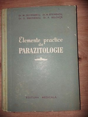 Elemente practice de parazitologie- M. Georgescu, M. Steinbach foto