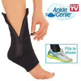 Suport glezne cu fermoar Ankle Genie, As Seen On TV