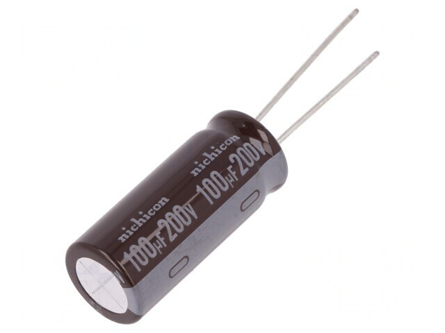 Condensator Electrolitic THT 100uF 200VDC