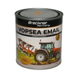 Vopsea email anticoroziva 3 in 1 galben Caterpillar pe baza de solvent 1L, direct pe rugina, interior si exterior Breckner Germany
