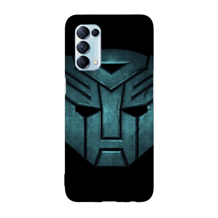 Husa compatibila cu Oppo Find X5 Lite model Transformers Emblem, Silicon, TPU, Viceversa