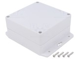 Carcasă universală 120x120x60mm cu lame de fixare