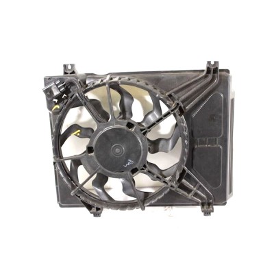 GMV radiator electroventilator Hyundai I10 (Pa), 04.2008-2013, Motorizare 1,2 57/59kw Benzina, tip climatizare , dimensiune 345mm , cu 2 pini, fara r foto