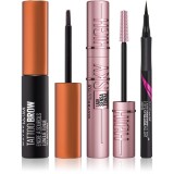 MAYBELLINE NEW YORK Make-Up Set set la un preț mai avantajos pentru ochi și spr&acirc;ncene Medium Brown