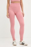 Pangaia leggings Plant-Stretch Compressive Leggings culoarea roz, uni, 10002427