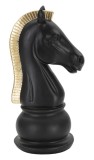 Mauro Ferretti Sculptura Cal Negru Si Aurii cm 10,5X8,5X19 | Aosom Romania
