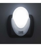 Lumina de veghe LED 1W rece cu intrerupator 230V 6x9.5x2.5cm PHENOM