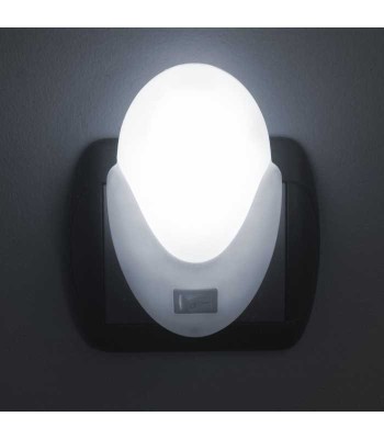 Lumina de veghe LED 1W rece cu intrerupator 230V 6x9.5x2.5cm PHENOM foto