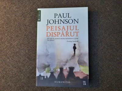 PAUL JOHNSON - PEISAJUL DISPARUT foto