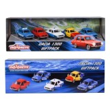 MAJORETTE SET 5 MASINUTE METALICE DACIA 1300 7.5CM