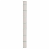 VidaXL Membrană antiburuieni, alb, 1,5x200 m, PP
