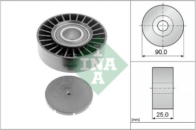 INA 532 0169 10 Rola ghidare/conducere, curea transmisie foto