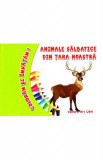 Animale salbatice din tara noastra - Coloram si invatam!