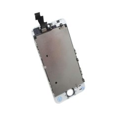 Display iPhone 5S LCD Alb Complet Cu Tablita Metalica Si Conector Amprenta