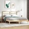 vidaXL Cadru de pat mic dublu 4FT, 120x190 cm, lemn masiv