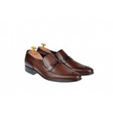 Cumpara ieftin OFERTA MARIMEA 39, 41 - Pantofi barbati eleganti, cu elastic, piele naturala, maro, EVOLUTION 2 - LELION13M