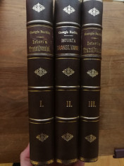 Geroge Baritiu - Parti alese din istoria Transilvaniei , editia 1, 3 volume foto