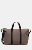Rains geantă Hilo Weekend Bag W3 culoarea maro, 14200.110