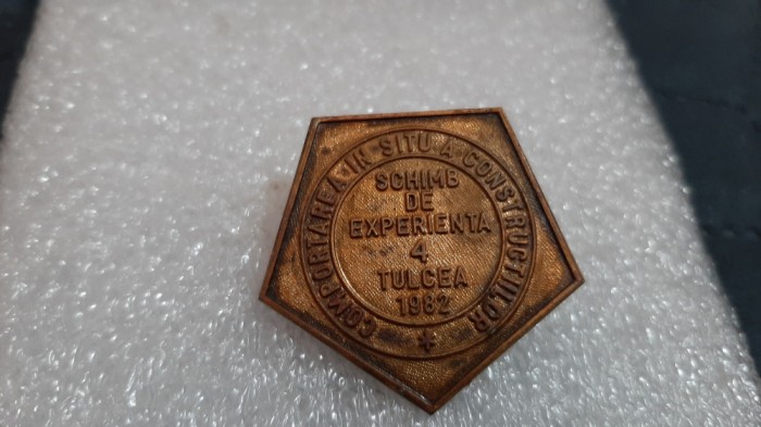 INSIGNA Schimb de experienta Tulcea 1982