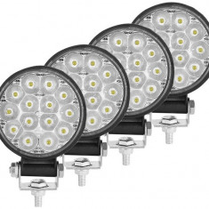 Set 4 Buc Proiector Led 42W 12/24V 6000K PL 042