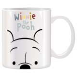 Cana alba personalizata Winnie-the-Pooh, Disney, INOVATIX&reg;. 330ml, Oem