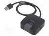 Hub USB VENTION 4 porturi USB A 2.0/3.0 negru