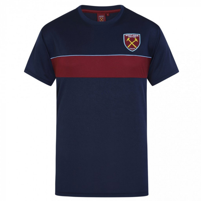 West Ham United tricou de bărbați Poly navy - S