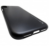 Husa silicon Mercury Goospery i-Jelly negru metalic pentru Apple iPhone XR