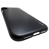 Husa silicon Mercury Goospery i-Jelly negru metalic pentru Apple iPhone XR